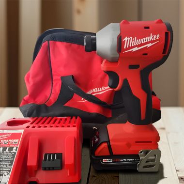 Click here to see Milwaukee 3650-21P Milwaukee M18 Compact Brushless Hex Impact Driver Kit with 1/4