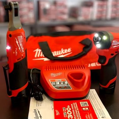 Click here to see Milwaukee 3453-22HSR Milwaukee M12 FUEL Lithium-Ion Cordless 3/8
