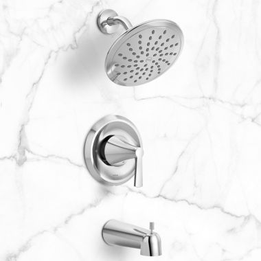 Click here to see Moen T2343EP Moen Jase Posi-Temp Tub/Shower Trim, ADA, 1.75 GPM, Chrome - T2343EP