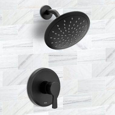 Click here to see Moen UT2342EPBL Moen Jase Shower Only Trim, M-Core 2 Series, ADA, 1.75 GPM, Matte Black - UT2342EPBL