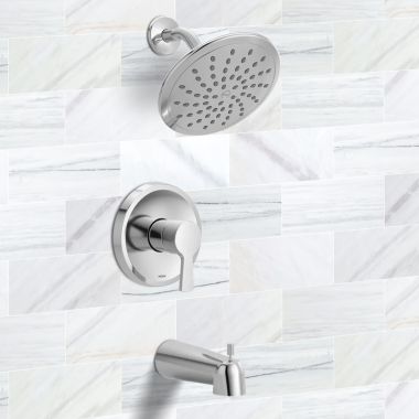 Click here to see Moen UT2433EP Moen Jase Tub/Shower Trim, M-CORE 2 Series, ADA, 1.75 GPM, Chrome - UT2433EP 