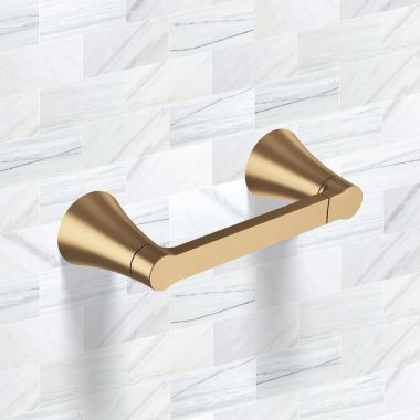 Click here to see Moen YB0708BZG Moen Jase Pivoting Paper Holder, Bronzed Gold - YB0708BZG