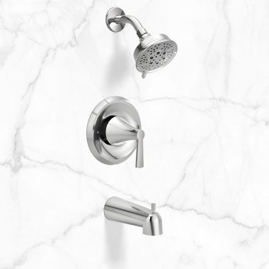 Click here to see Moen T62413EP Moen Jase Posi-Temp Tub/Shower Trim, M-PACT, ADA, 1.75 GPM, Chrome - T62413EP 