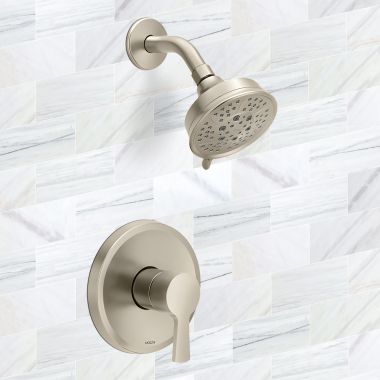 Click here to see Moen UT2412EPBN Moen Jase M-CORE 2 Series Shower Only Trim, M-PACT, ADA, 1.75 GPM, Brushed Nickel - UT2412EPBN