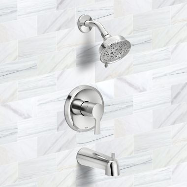 Click here to see Moen UT2413EP Moen Jase M-CORE 2 Series Tub/Shower Trim, M-PACT, ADA, 1.75 GPM, Chrome - UT2413EP