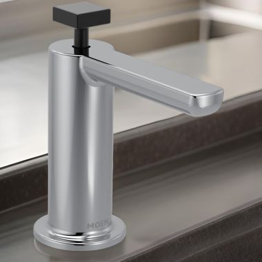 Click here to see Moen S3952C Moen Nio Modern Soap Dispenser, 16 Ounce, Chrome - S3952C