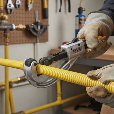 Click here to see RDG 32078 RIDGID Model 151-CSST Quick-Acting CSST Cutter, 3/8