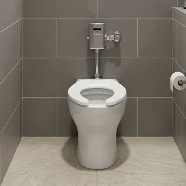 Click here to see TOTO USA INC CT725CUG#01 Toto High-Efficiency Commercial Toilet with Cefiontect Coating, Cotton White - CT725CUG#01