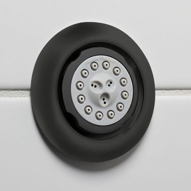 Click here to see American Standard 1660130.243 American Standard Extender Round Body Spray, Water Efficient, Matte Black - 1660130.243