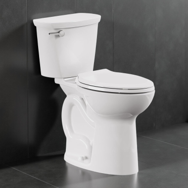 Click here to see American Standard 215TA104.020 American Standard Cadet PRO Chair Height, Two-Piece Elongated Toilet, 1.28 GPF/4.8 LPF, WaterSense, PowerWash, EverClean, White - 215TA104.020
