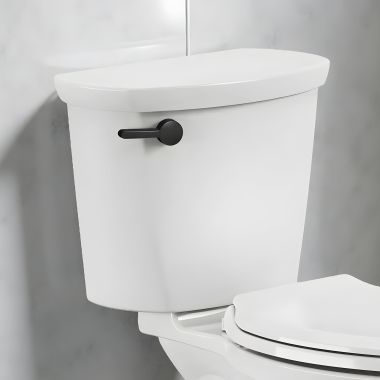 Click here to see American Standard 4188A704.020 American Standard Cadet PRO Toilet Tank with Matte Black Trip Lever, 12