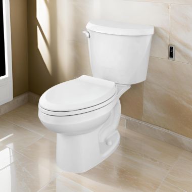 Click here to see American Standard 250BA104.020 American Standard Colony3 Two-Piece Toilet, Round, Chair Height, PowerWash, 12