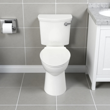 Click here to see American Standard 209AA138.020 American Standard Yorkville Vormax Right Height Elongated Toilet, 1.28 GPM, WaterSense, ADA, EverClean, CleanCurve, White - 209AA138.020