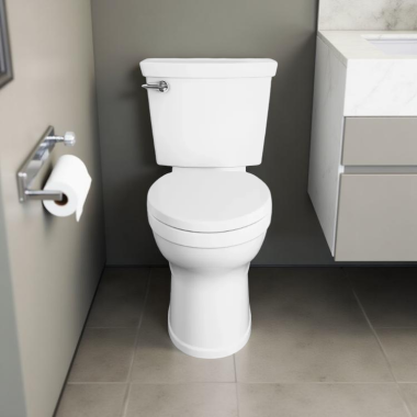 Click here to see American Standard 231AA104.020 American Standard Champion 4 MAX Elongated Toilet, Right Height, Champion Flushing System, PowerWash, EverClean, 1.28 GP, White - 231AA104.020
