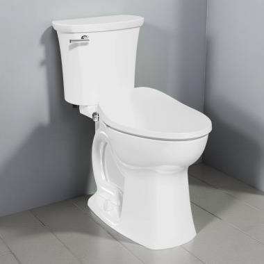 Click here to see American Standard 602AA002.020 American Standard Edgemere AquaWash Chair Height Elongated Two-Piece Toilet with Electronic Bidet, 1.28 GPF, WaterSense, ADA, White - 602AA002.020