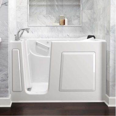 Click here to see American Standard 3060.609.ALW American Standard Soaking Bathtub With Left Drain, Air Spa, Quick Drain, White - 3060.609.ALW