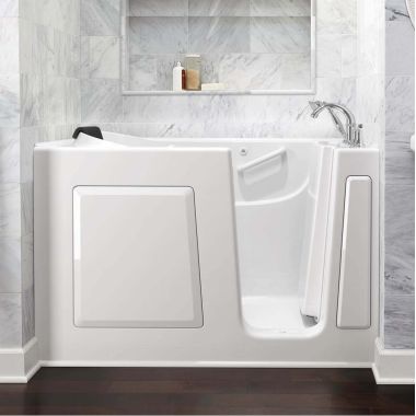 Click here to see American Standard 3060.609.ARW American Standard Soaking Bathtub With Right Drain, Air Spa, Quick Drain, White - 3060.609.ARW