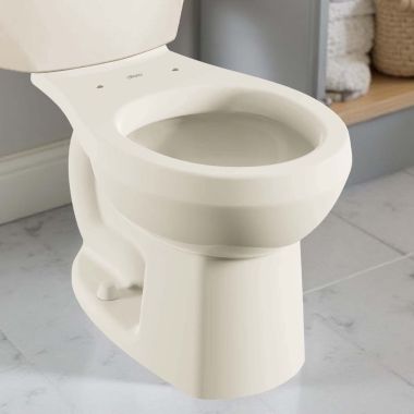 Click here to see American Standard 3061001.222 American Standard Evolution 2 Round Front Toilet Bowl, Linen - 3061001.222