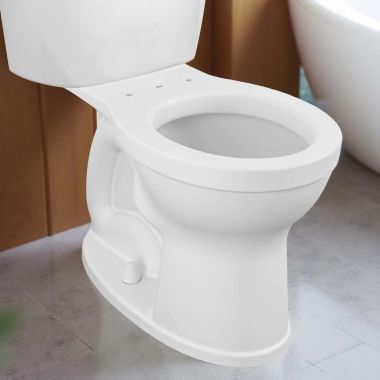 Click here to see American Standard 3395B001.020 American Standard Champion 4 Round Toilet Bowl with EverClean, ADA, 1.28 GPF, White - 3395B001.020 