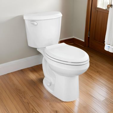 Click here to see American Standard 250AA104.020 American Standard Colony3 Two-Piece Toilet, Elongated, Chair Height, PowerWash, ADA, 12