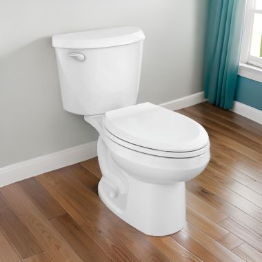 Click here to see American Standard 250DA104.020 American Standard Colony3 Two-Piece Round Toilet, Standard Height, PowerWash, ADA, 12
