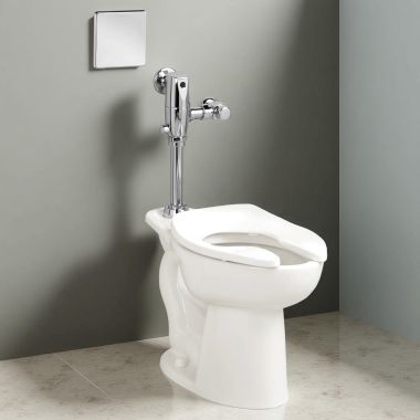 Click here to see American Standard 3043001USMCA.020 American Standard Madera Floor Mounted Elongated Flushometer Bowl, Chair Height, High Efficiency, 1.1 GPF to 1.6 GPF, White - 3043001USMCA.020