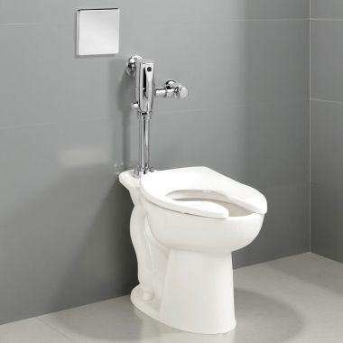 Click here to see American Standard 3461001USMCA.020 American Standard Madera Floor Mounted Elongated Flushometer Bowl, Antimicrobial Surface, High Efficiency, 1.0 GPF to 1.6 GPF, White - 3461001USMCA.020