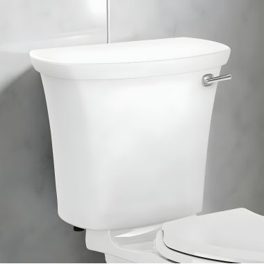 Click here to see American Standard 4519A.105.020 American Standard Edgemere Replacement Toilet Tank, Right-Hand Trip Lever For 204AA105 and 204BA105, 1.28 GPF, White - 4519A.105.020