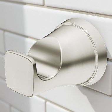 Click here to see American Standard 7617210.295 American Standard Glenmere Robe Hook, Brushed Nickel - 7617210.295