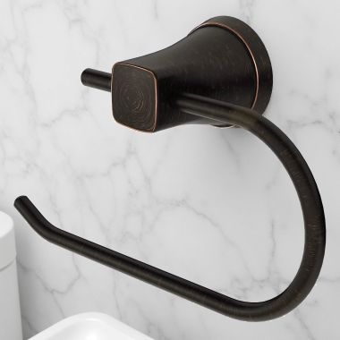 Click here to see American Standard 7617230.278 American Standard Glenmere Toilet Paper Holder, Legacy Bronze - 7617230.278