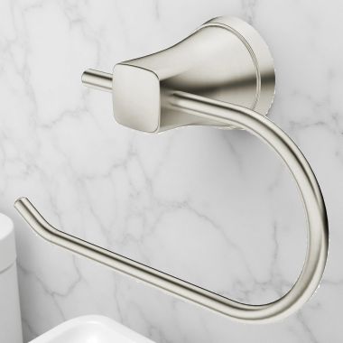 Click here to see American Standard 7617230.295 American Standard Glenmere Toilet Paper Holder, Brushed Nickel - 7617230.295