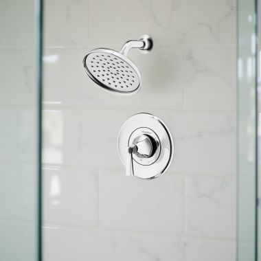Click here to see American Standard TU617507.002 American Standard Glenmere Shower Only Trim Kit with Lever Handle, ADA-Compliant, 1.8 GPM, Chrome - TU617507.002