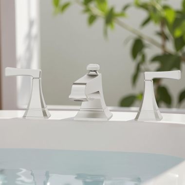 Click here to see American Standard T612900.295 American Standard Crawford Roman Tub Filler Trim, 20 GPM, Brushed Nickel - T612900.295