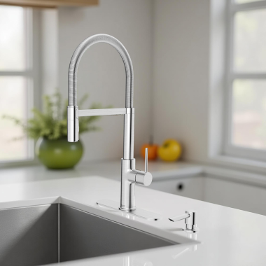 Click here to see American Standard 7425351.075 AS 7425351.075 TAMARIND SEMI-PRO W/DECKPLATE &SD SS