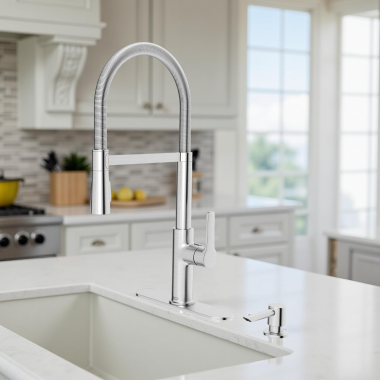 Click here to see American Standard 9322351.075 AS 9322351.075 UNIVERSAL PORCINI SEMI-PRO W/DECKPLATE &SD SS