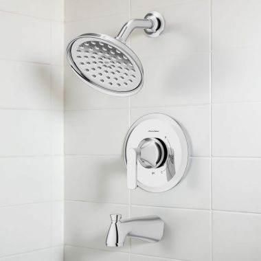 Click here to see American Standard 7428508.002 American Standard Corsham Tub And Shower Pressure Balancing Valve Trim, Anti-Scald, Ceramic Valve, Chrome - 7428508.002