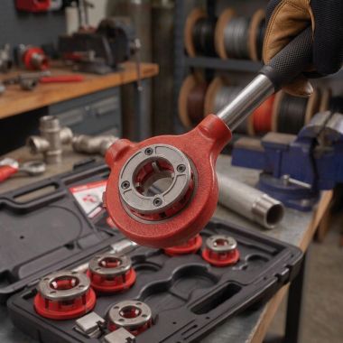 Click here to see Ridgid 37050 Ridgid Model 11-R 1 Inch Manual Right Hand Threader, Alloy Diehead - 37050