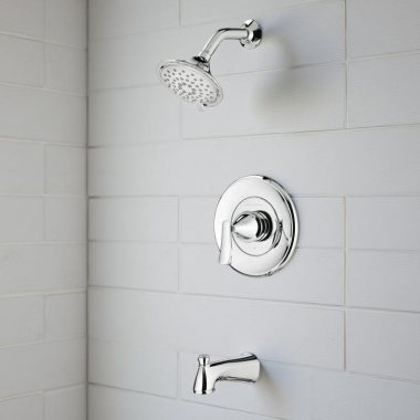 Click here to see American Standard 7413502.002 American Standard Chatfield 3 Function Tub and Shower Faucet with Pressure Balance Valve, Lever Handle, Polished Chrome - 7413502.002