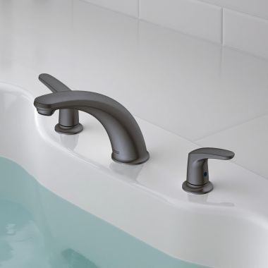 Click here to see American Standard T075920.278 American Standard Colony Pro Roman Tub Filler Trim, 20 GPM, Legacy Bronze - T075920.278