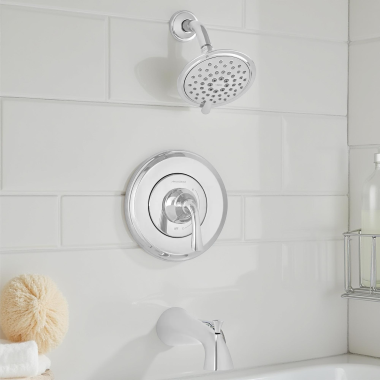 Click here to see American Standard T106.508.002 American Standard Patience Pressure Balance Bath And Shower Trim, 3-Function, 1.75 GPM, WaterSense, ADA, Lever Handle, Chrome - T106.508.002