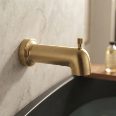 Click here to see Moen 3890BZG Moen Pull-Up Diverter Tub Spout, Bronzed Gold - 3890BZG