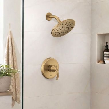 Click here to see Moen UT2842EPBZG Moen Glyde M-Core 2-Series Single-Handle Shower Faucet with 8