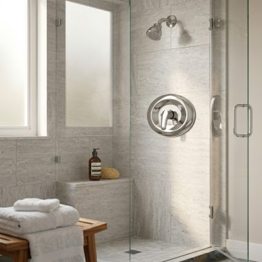 Click here to see Moen L23568EP Moen Chateau Posi-Temp Single-Handle Shower Only Trim, 1.75 GPM, Chrome - L23568EP 