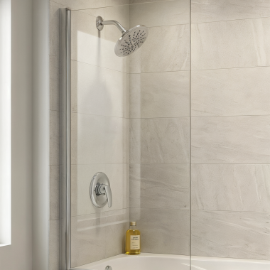 Click here to see Moen TL5182EP Moen Chateau Posi-Temp Single-Handle Shower Only Trim, Single-Function Shower Head, 1.75 GPM - Chrome - TL5182EP