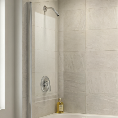 Click here to see Moen TL5182NH Moen Chateau Posi-Temp Single-Handle Shower Only Trim, Less Showerhead - Chrome - TL5183NH