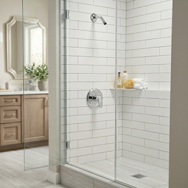 Click here to see Moen UTL5182NH Moen Chateau M-CORE 2 Single-Handle Shower Trim, Less Showerhead, Chrome - UTL5182NH