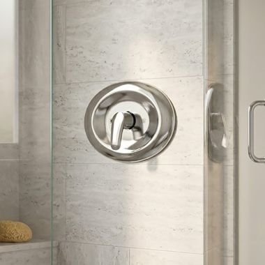 Click here to see Moen L23569EP Moen Chateau Posi-Temp Single-Handle Tub and Shower Trim, 1.75 GPM, Chrome - L23569EP