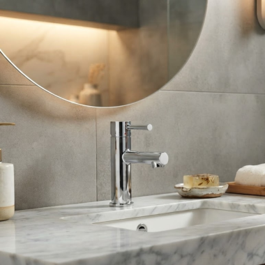Click here to see Moen 6198 Moen Align Single-Handle Lavatory Faucet, 1.0 GPM, Chrome - 6198