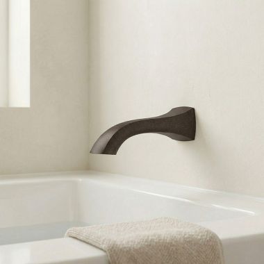 Click here to see Moen TF191956ORB Moen Voss 10 Inch Non-Diverter Brass Tub Spout, Oil-Rubbed Bronze - TF191956ORB