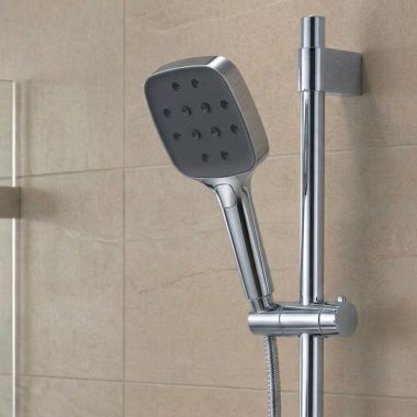 Click here to see Delta S777 Delta 5” Multi-Function Handshower with H2Okinetic, Mist Spray, Polished Chrome - S777